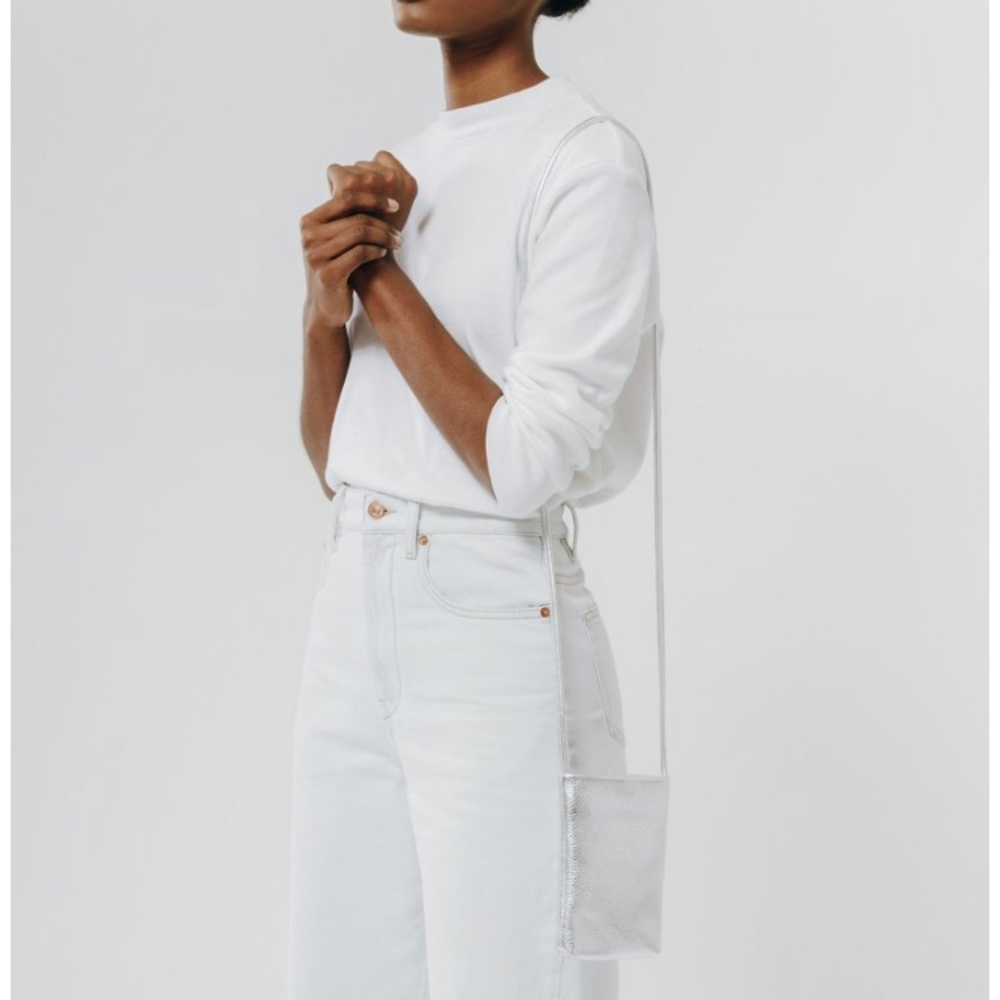 Baggu Silver Phone Sling